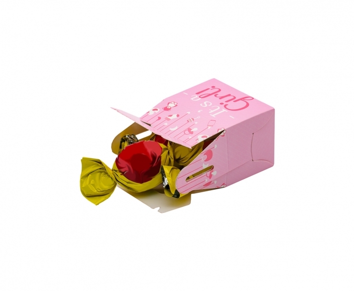 CAJA PAPEL RECTANGULO “IT’S A GIRL” 10P (7X11X5) ROSADO