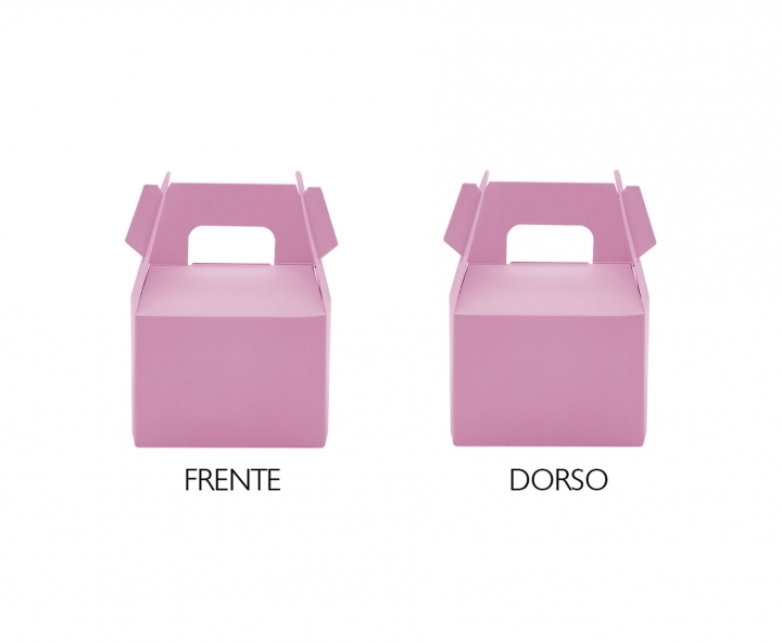 CAJITA PAPEL SOUVENIR 10P (7X11X5) ROSADO