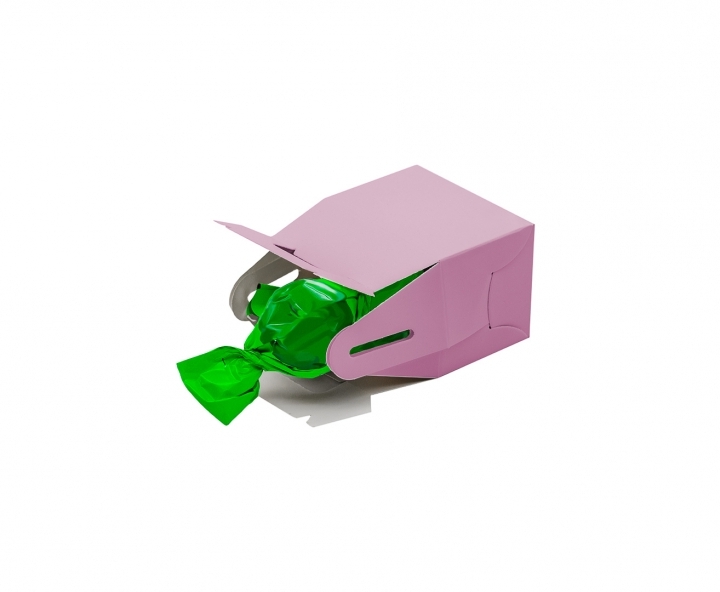 CAJITA PAPEL SOUVENIR 10P (7X11X5) ROSADO