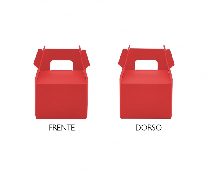 CAJITA PAPEL SOUVENIR 10P (7X11X5) ROJO