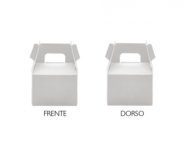 CAJITA PAPEL SOUVENIR 10P (7X11X5) BLANCO