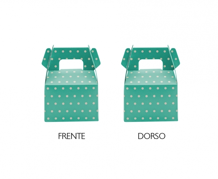 CAJITA PAPEL SOUVENIR 10P MOTAS TIFFANI