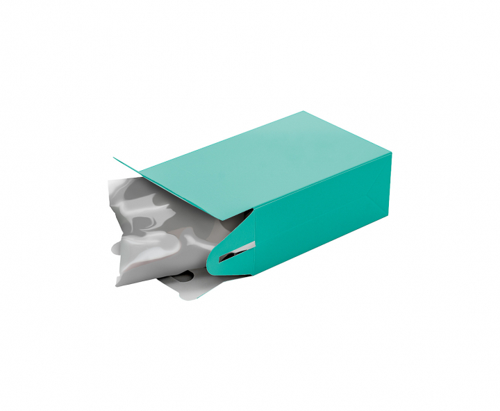 CAJA PAPEL RECTANGULO 10P (17X9X5CM) TIFFANY