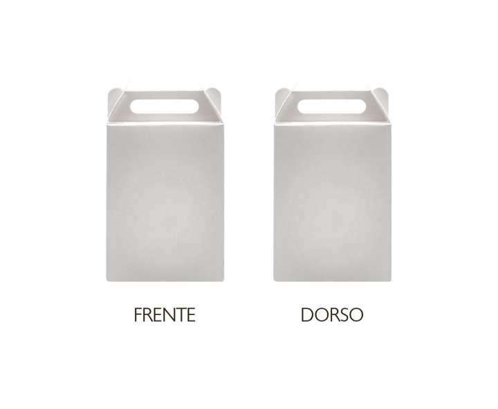 CAJA PAPEL RECTANGULO 10P (17X9X5CM) BLANCO