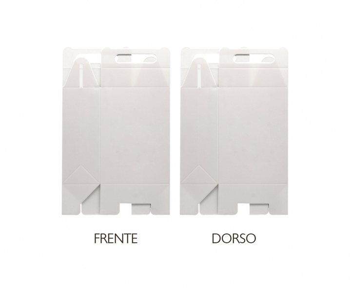 CAJA PAPEL RECTANGULO 10P (17X9X5CM) BLANCO