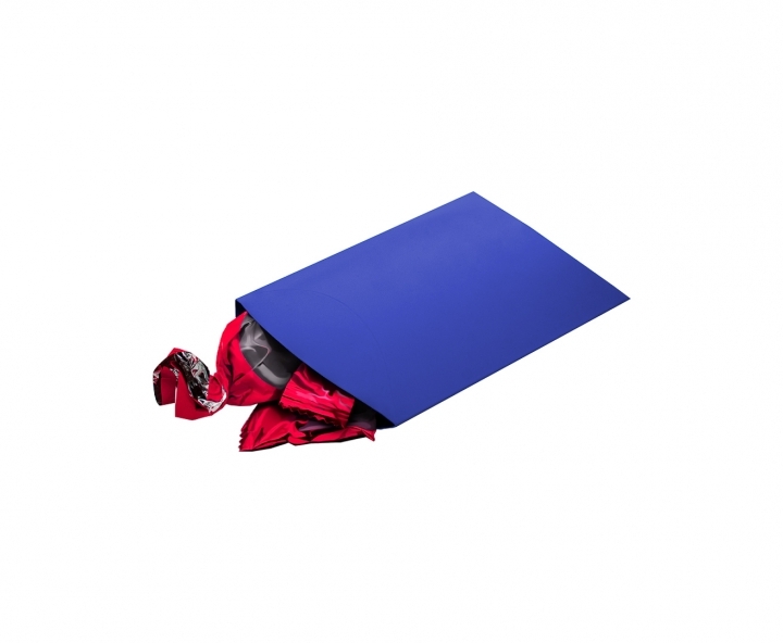 CAJA PAPEL TUBO 10P (12X9X3) AZUL