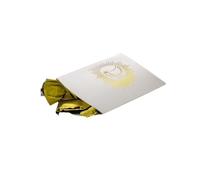 CAJA PAPEL TUBO PALOMA 10P (12X9X3) BLANCO