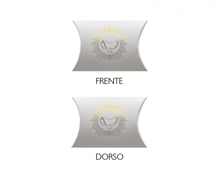 CAJA PAPEL TUBO PALOMA 10P (12X9X3) BLANCO