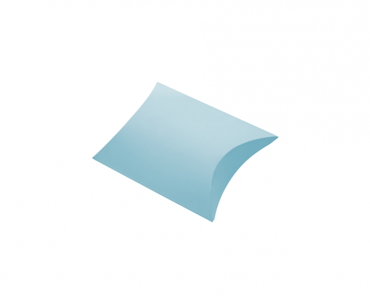 CAJA PAPEL TUBO 10P (12X9X3) CELESTE