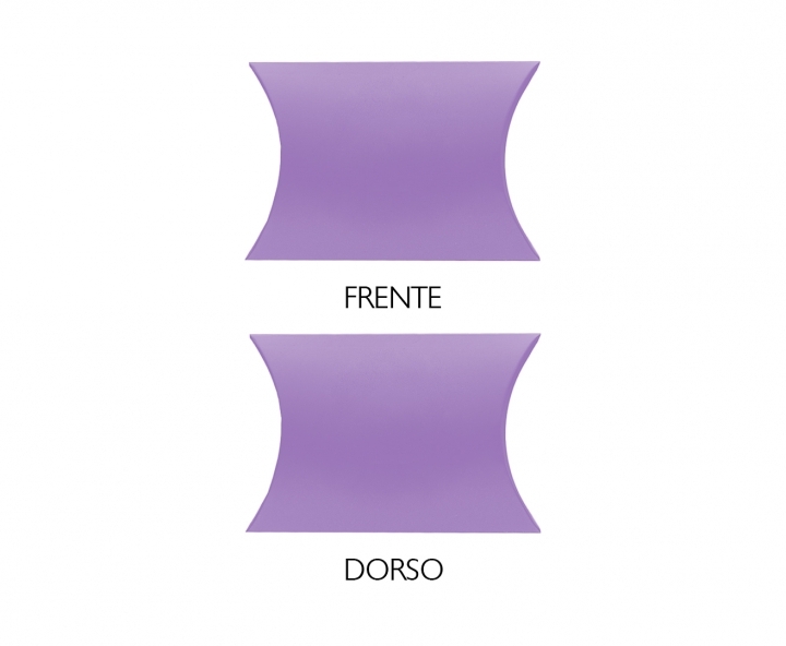 CAJA PAPEL TUBO 10P (12X9X3) PURPURA