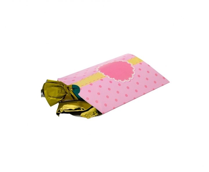 CAJA PAPEL TUBO CIGUEÑA 10P (12X9X3) ROSADO