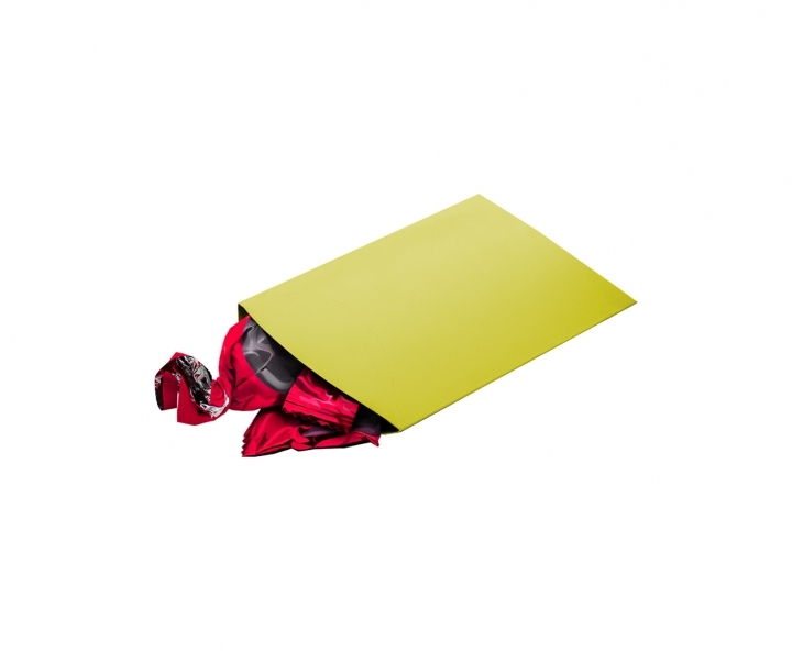 CAJA PAPEL TUBO 10P (12X9X3) AMARILLO