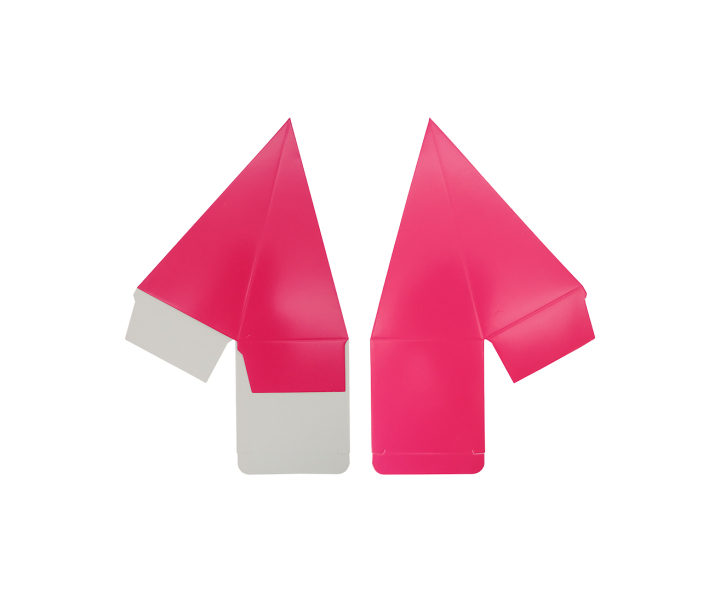CAJITA PIRAMIDE 10P (6.5X12.5) FUCSIA