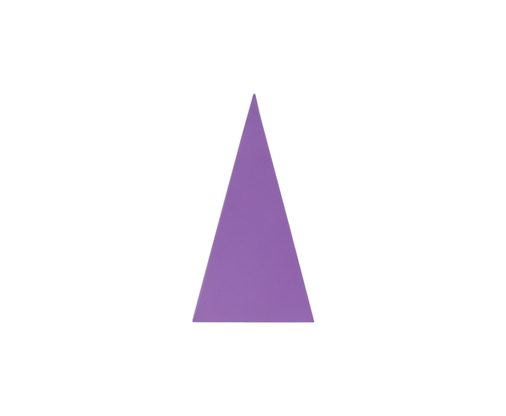 CAJITA PIRAMIDE 10P (6.5X12.5) PURPURA