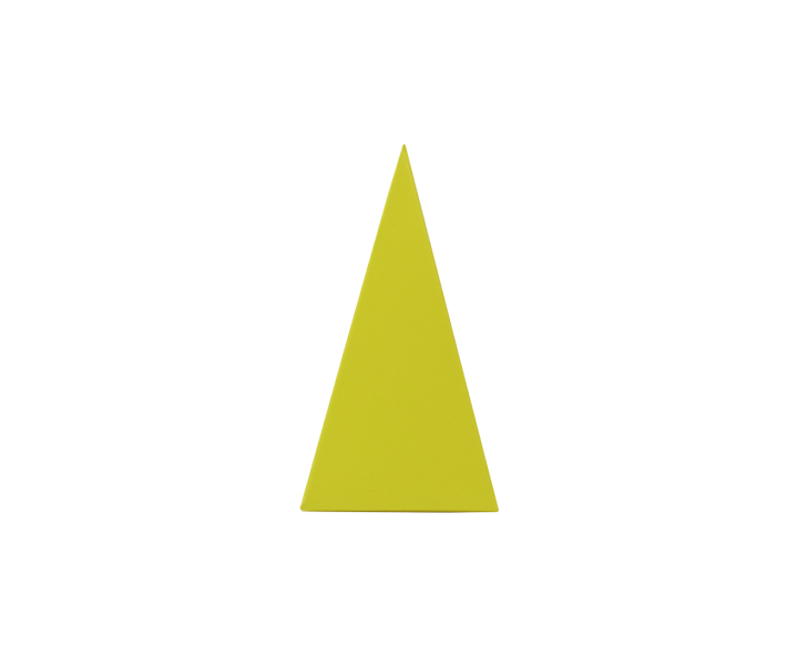 CAJITA PIRAMIDE 10P (6.5X12.5) AMARILLO