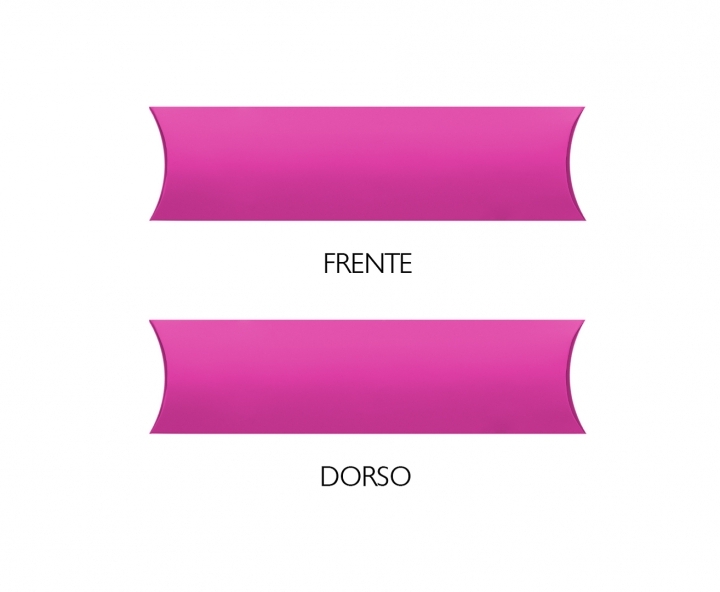 CAJA PAPEL TUBO 10P (21X6X1) FUCSIA