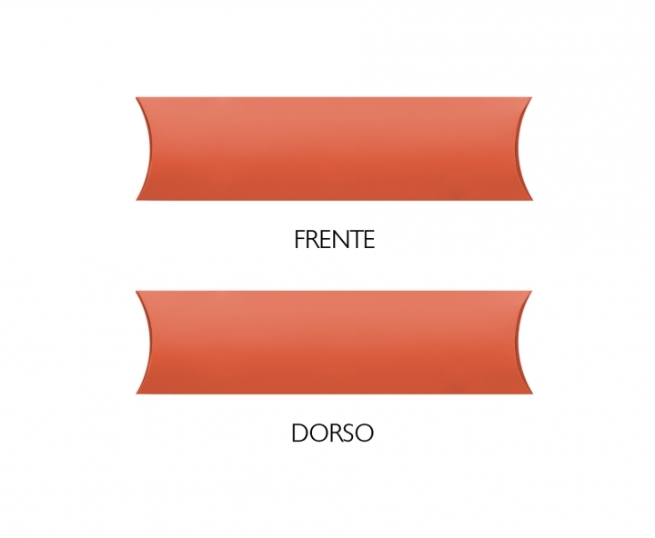CAJA PAPEL TUBO 10P (21X6X1) NARANJA