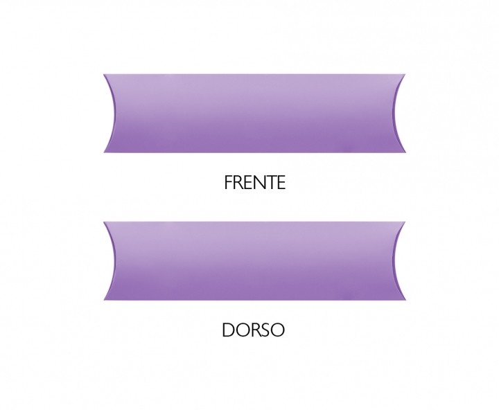 CAJA PAPEL TUBO 10P (21X6X1) PURPURA