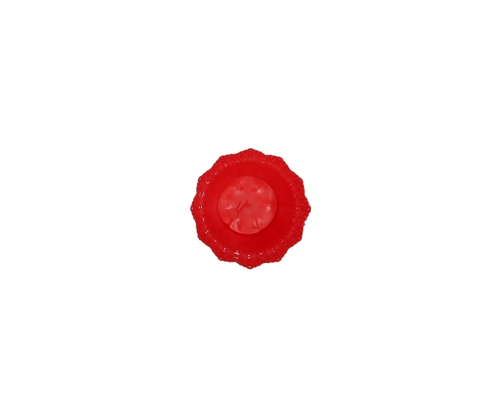 MACETITA PLASTICO (9X12CM) ROJO