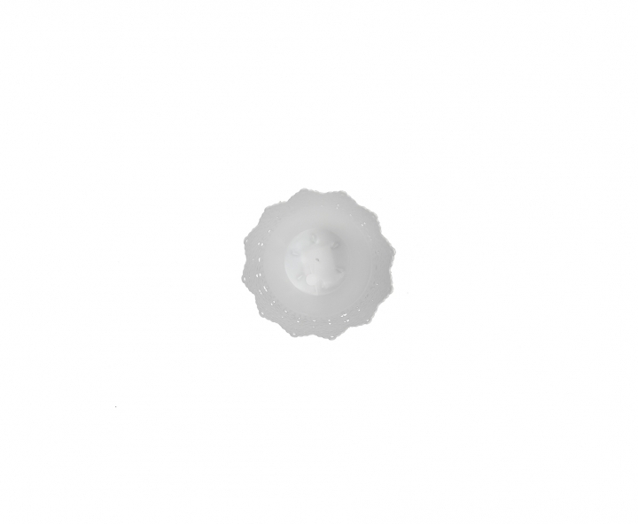 MACETITA PLASTICO (9X12CM) BLANCO