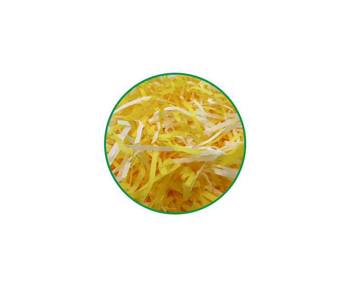 VIRUTA PAPEL MIX (30GR) AMARILLO