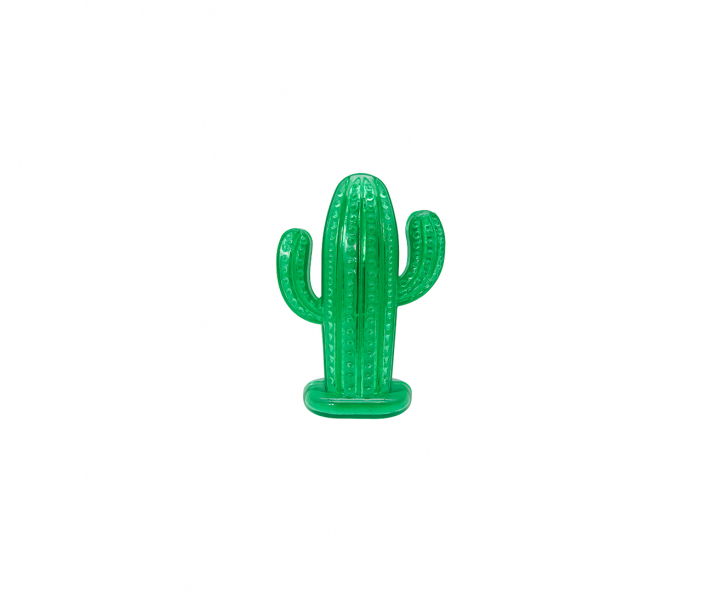 CARAMELERO PLASTICO 10P CACTUS VERDE LIMON/TRANSP.
