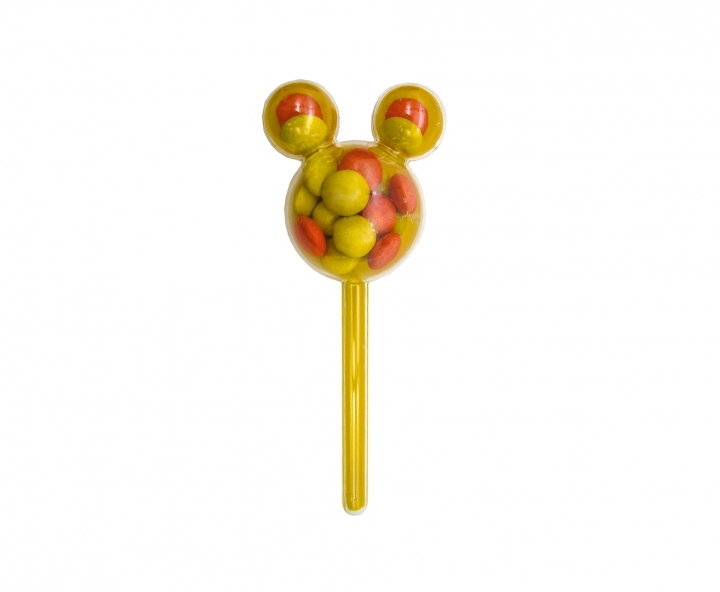 CARAMELERO PLASTICO MICKEY AMARILLO
