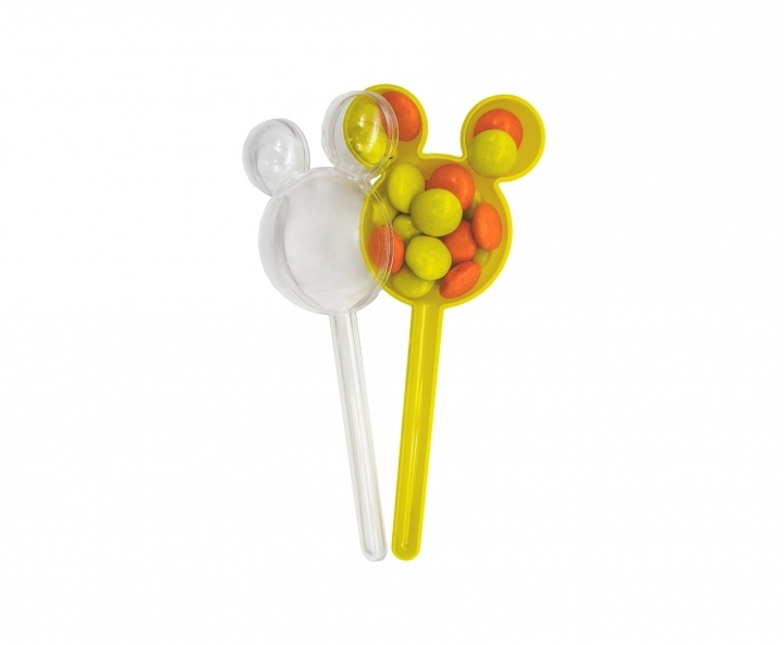 CARAMELERO PLASTICO MICKEY AMARILLO