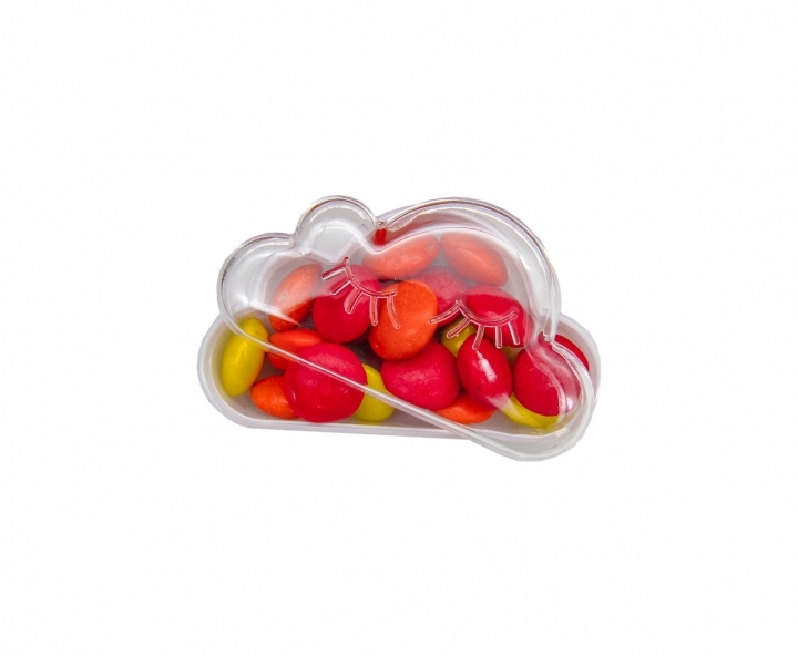CARAMELERO PLASTICO 10P NUBE BLANCO