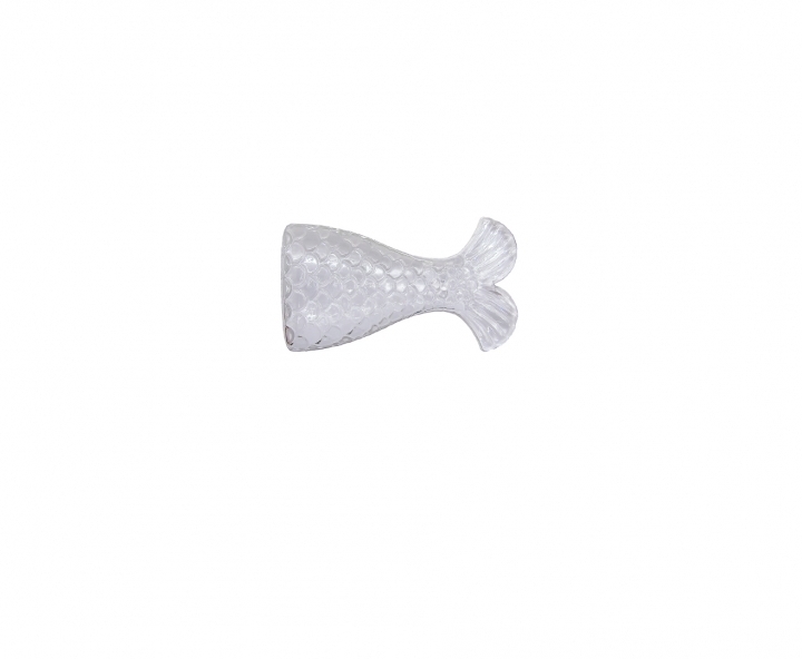 CARAMELERO PLASTICO SIRENA BLANCO 