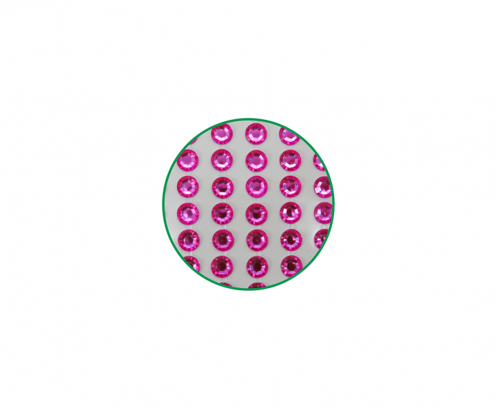 CALCOMANIA PIEDRAS 8 ROSADO 17