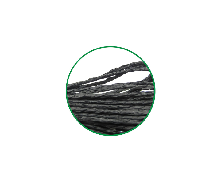HILO DE PAPEL (2MM X 10M) NEGRO 12