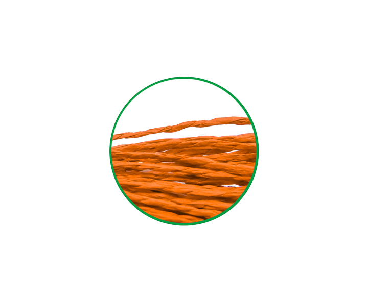 HILO DE PAPEL (2MM X 10M) NARANJA 54