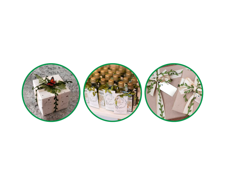 HILO HOJAS DECORATIVAS (2M) VERDE