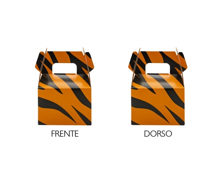 CAJITA PAPEL SOUVENIR 10P TIGRE