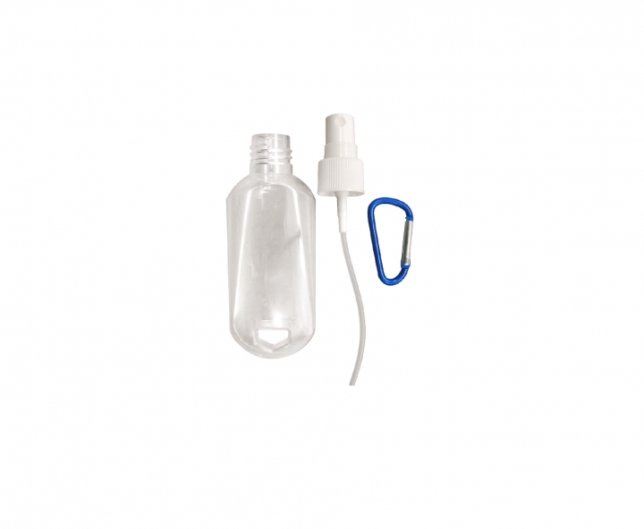 POTE ESPRAY C/ GANCHO 10P (50ML) BLANCO/AZUL