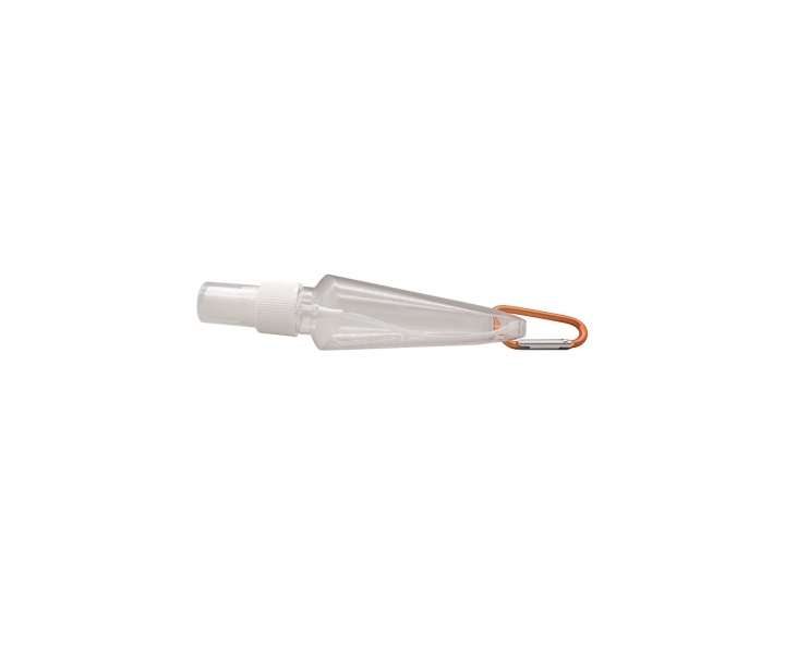 POTE ESPRAY C/ GANCHO 10P (50ML) BLANCO/NARANJA