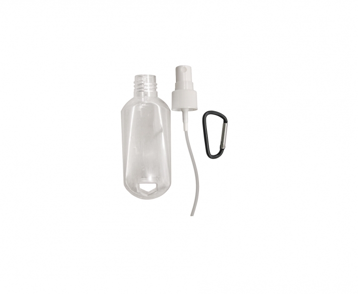 POTE ESPRAY C/ GANCHO 10P (50ML) BLANCO/PURPURA