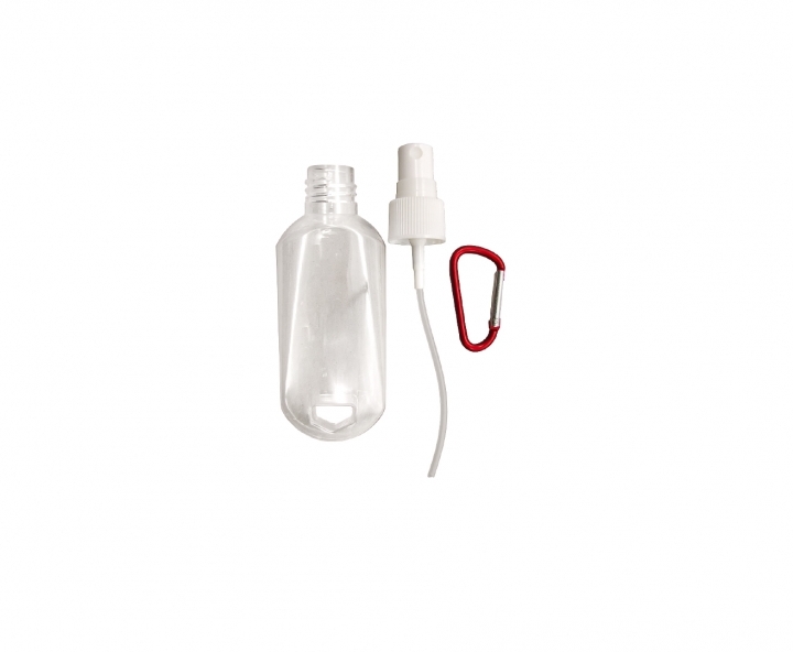 POTE ESPRAY C/ GANCHO 10P (50ML) BLANCO/ROJO