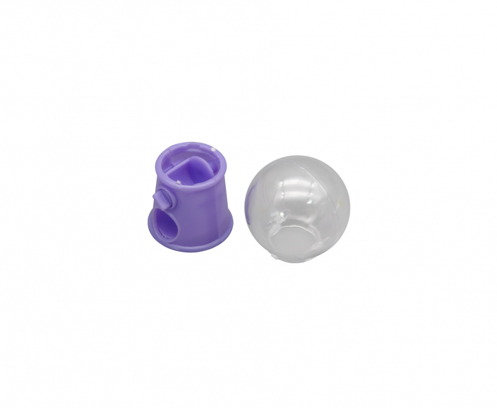 CARAMELERO PLASTICO LILA  