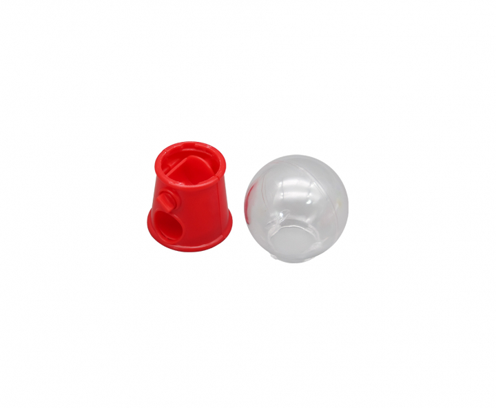 CARAMELERO PLASTICO ROJO  