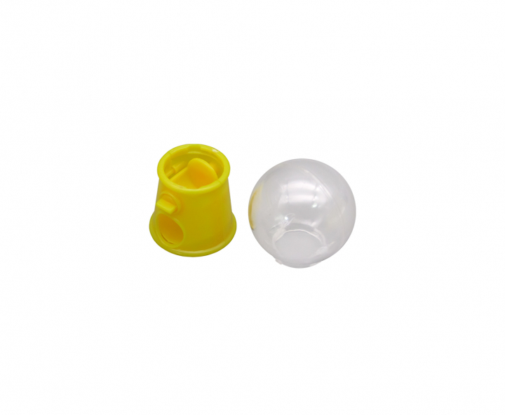CARAMELERO PLASTICO AMARILLO  