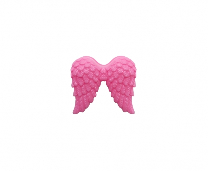 CARAMELERO ALAS ANGEL 10P (7X6X2.5) ROSADO