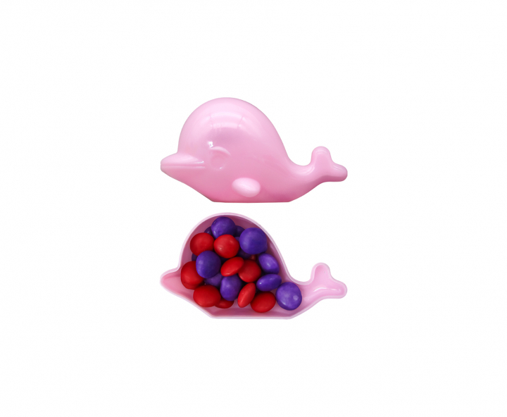 CARAMELERO DELFIN 10P (10X5.5X6) ROSADO