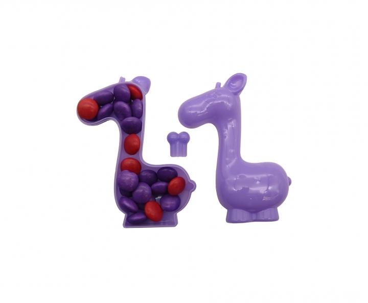CARAMELERO JIRAFA 10P (4X10X6) PURPURA