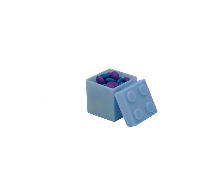 CARAMELERO BLOQUE 10P (4X5X4) CELESTE