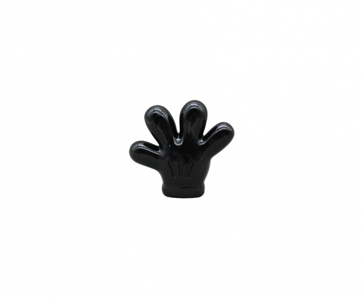 CARAMELERO PLASTICO MANO 10P (8X9X2.5) NEGRO
