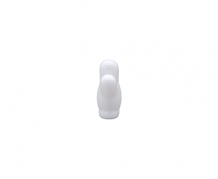 CARAMELERO PLASTICO MANO 10P (8X9X2.5) BLANCO