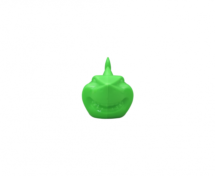CARAMELERO TIBURON 10P (10X6.5X5) VERDE