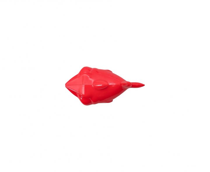 CARAMELERO TIBURON 10P (10X6.5X5) ROJO